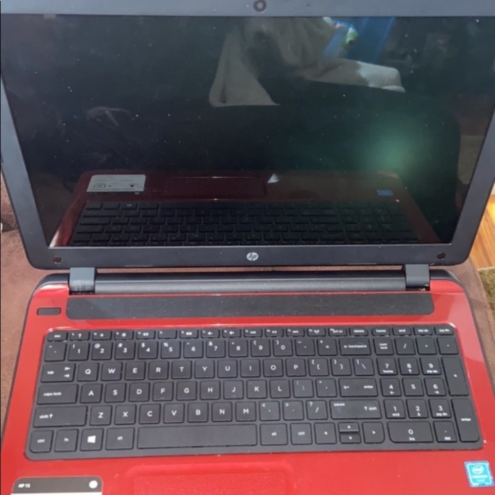 HP Laptop Red - LOCAL PICK UP ONLY